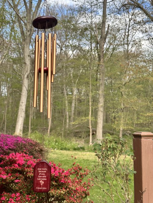 Personalized wood chimes 