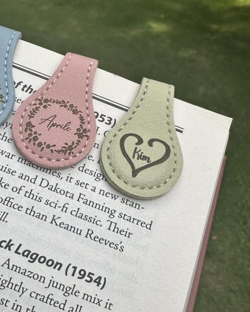 Magnetic Bookmarks personalized