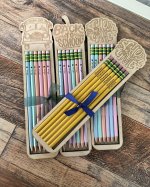  Personalized Back to School Pencils 